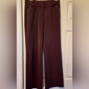 Apt. 9 Amanda Dress Pants Women 2 Brown Corpcore Office Siren Casual Stretch